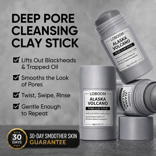 Pore clay stick