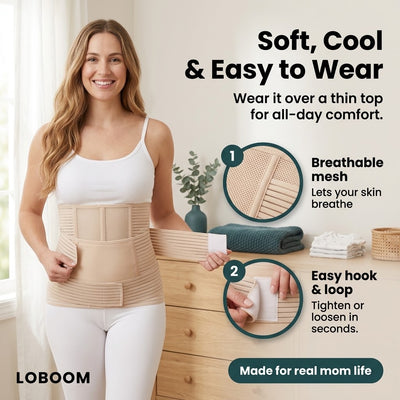 Loboom™ 3-in-1 Postpartum Recovery Wrap