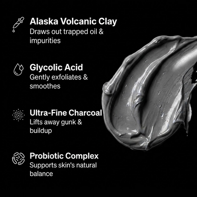 Pore clay stick